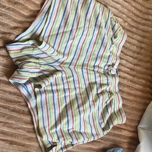 These are a size ten in little girls pajama shorts from Gymboree